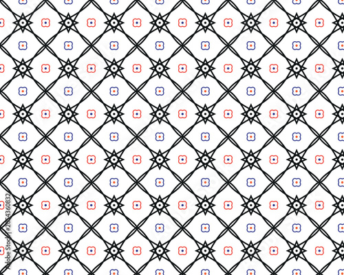 Geometric Diamond Lattice Pattern Design