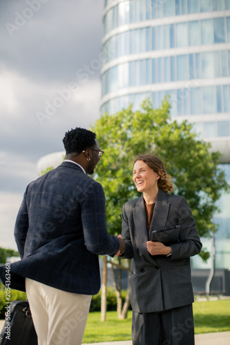 Business meeting takes plac...