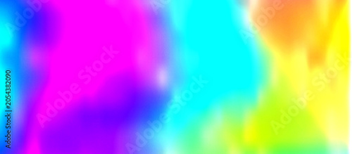 Grainy noisy textured abstract background featuring a vibrant spectrum of blended neon colors in a soft gradient wallpaper design