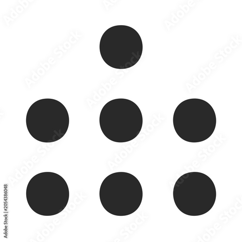 Minimalist Circle Pattern Icon