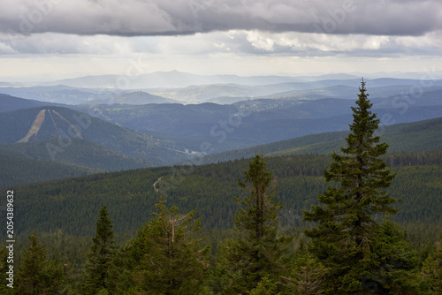 Layered ridges from Certova hora