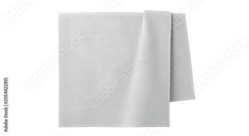 Photos Close-up of a rolled white paper towel on a plain background with soft lighting