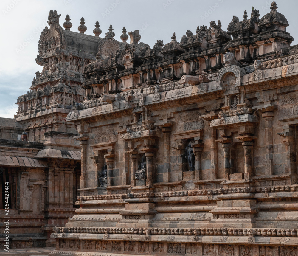Obraz premium Eyravatsvara, the jewel temple of ancient India.