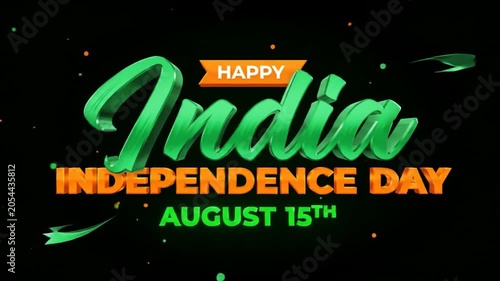 Celebrating India?s Independence Day with vibrant colors and festive spirit on August 15th