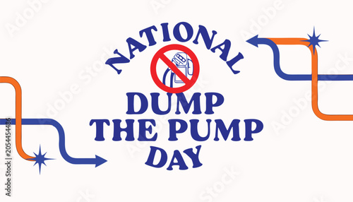 Foto National dump the pump day graphic promoting sustainable public transportation t