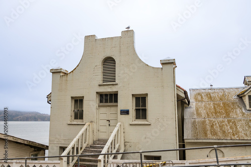 Foto Old buildings on Alcatraz Island