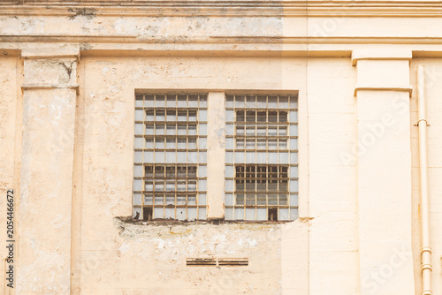 Obraz na płótnie Old buildings on Alcatraz Island