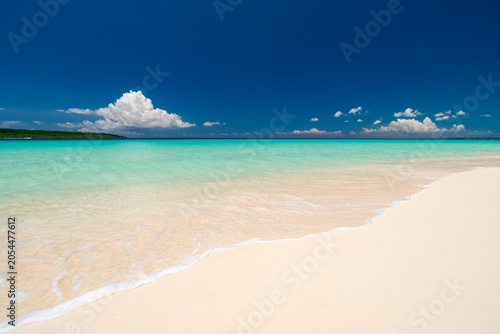 Quadro em tela 前浜ビーチ　沖縄　宮古島
