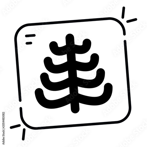Photos Unique design icon of ribs cage