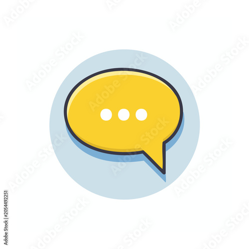 Cartoon smiley face icon