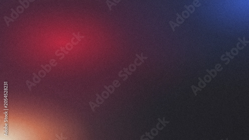 Dramatic Dark Red Orange Light Leak Background with Deep Navy Grain Texture