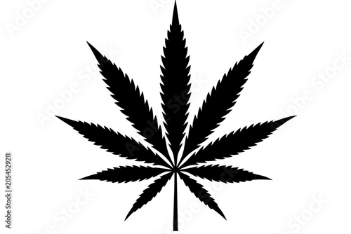 cannabis leaf vector illustration