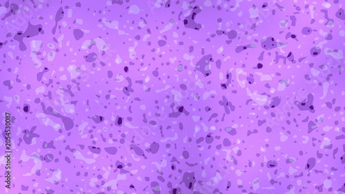 Purple Abstract Fluid Spots and Morphing Blobs Texture