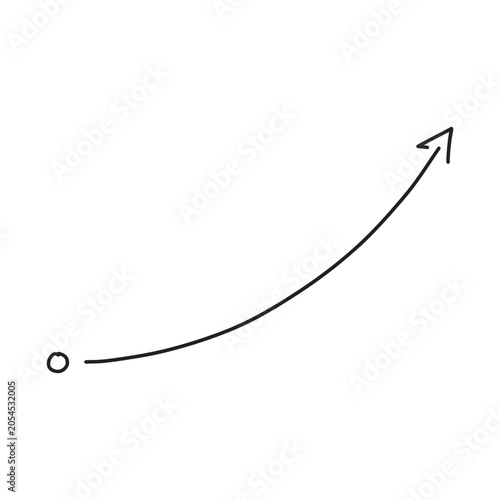 vector illustration of a arrow