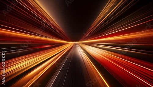 Mix Of Dark Brown Red And Yellow Speed Stripes