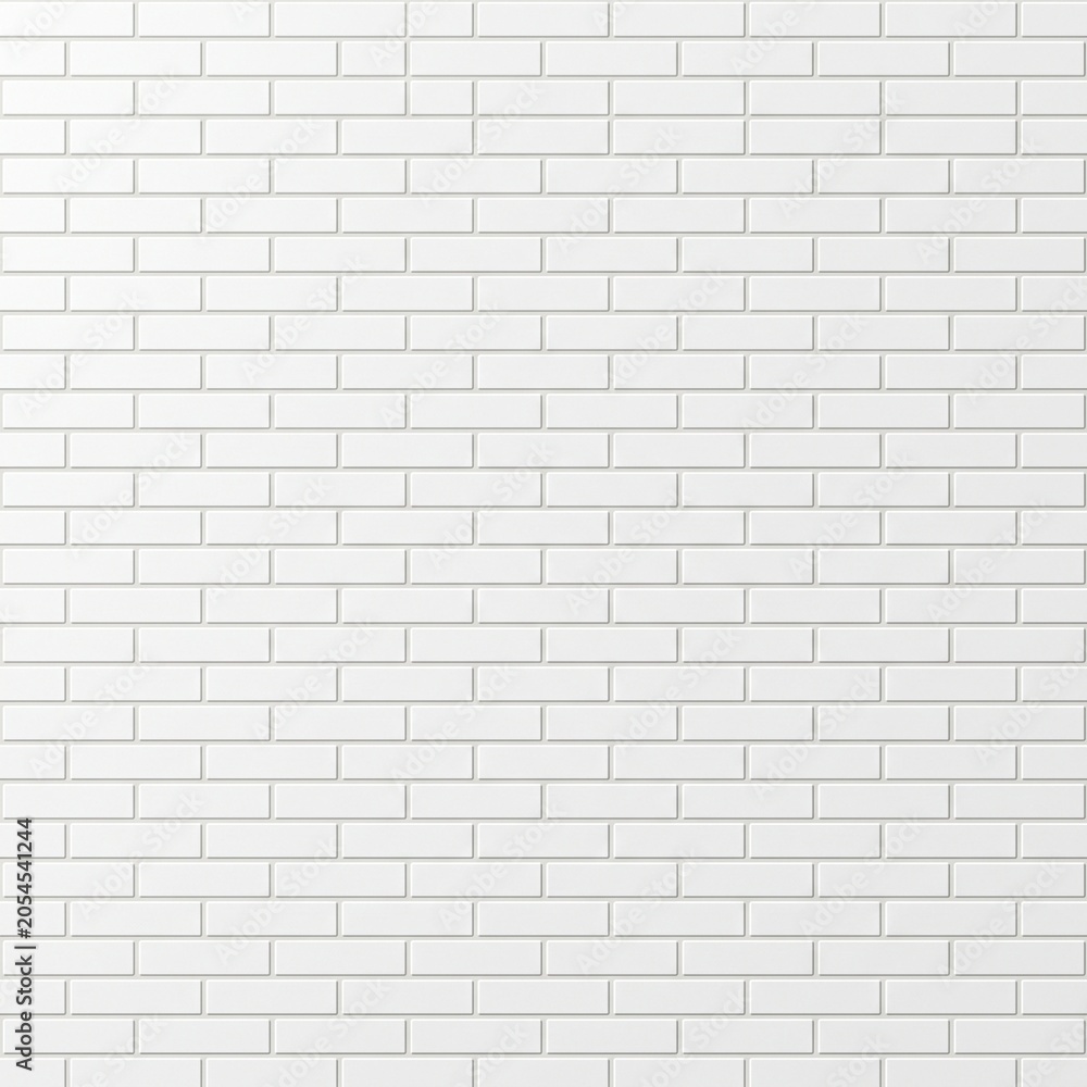 Fototapeta premium white brick wall