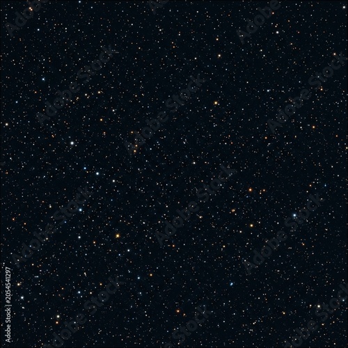 starry night sky with stars