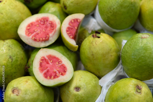 Red guavas