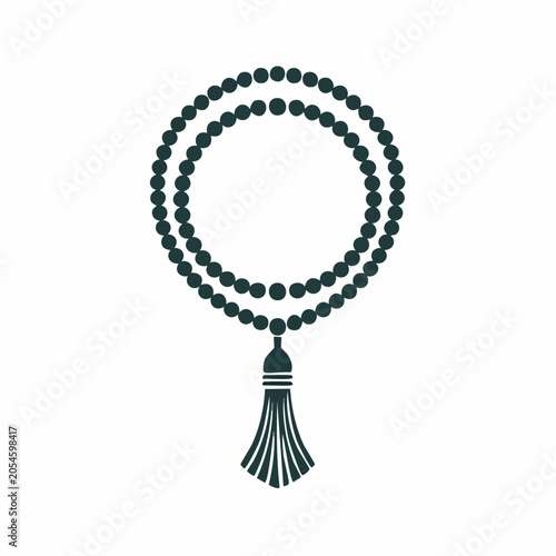 Islamic Prayer Beads Icon