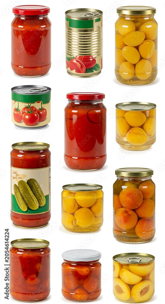 Obraz premium Preserved Summer's Bounty