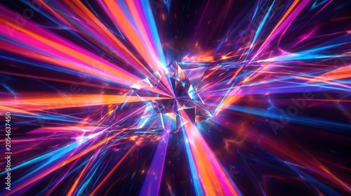 Psychedelic Prism Burst