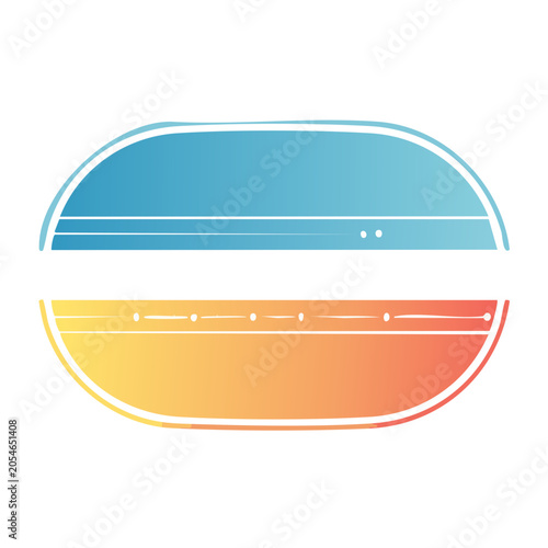 Vintage Surfboard Graphic Design