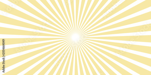 Foto Background with yellow gradient and concentrated lines interspersed with stars