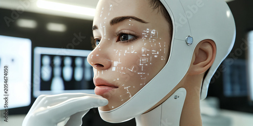 Doctor Consulting Patient via Digital Screen with Clear Facial Detail for Telemedicine and Remote Healthcare Services