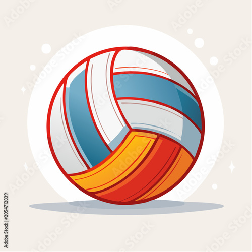 Volleyball illustration