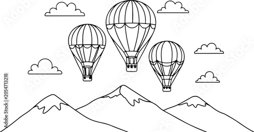Coloring page of a tent in a forest at night coloring book for kids