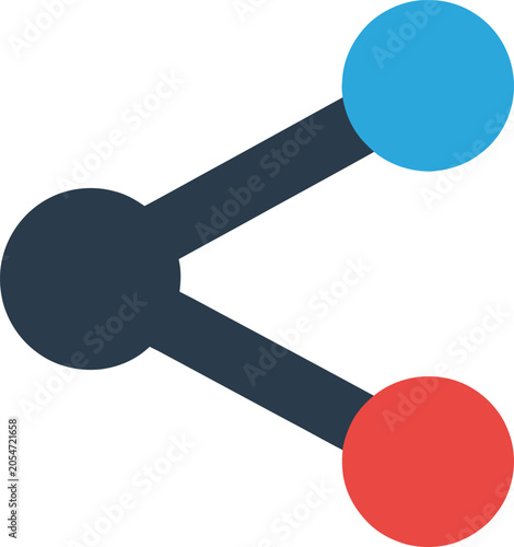Connection Icon - Network, Sharing, and Communication Symbol.