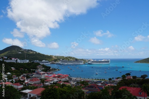 Saint Thomas view from Blackbeard's Castle, Saint Thomas - U.S. Virgin Islands	
