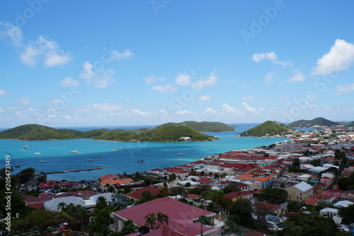 Saint Thomas view from Blackbeard's Castle, Saint Thomas - U.S. Virgin Islands	
