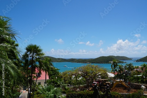 Saint Thomas view from Blackbeard's Castle, Saint Thomas - U.S. Virgin Islands	

