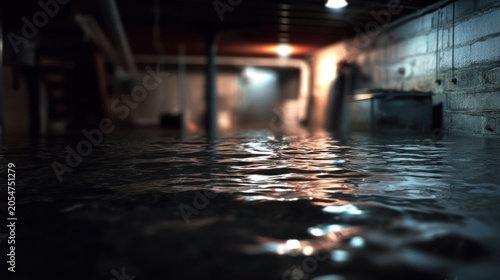 Flooded basement