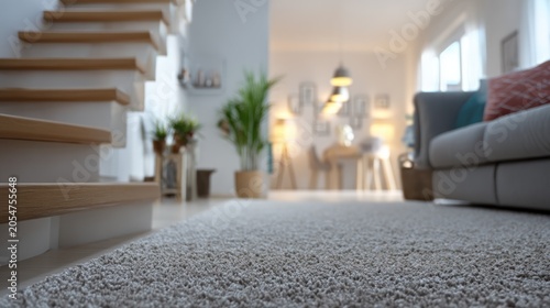 Home interior design carpet