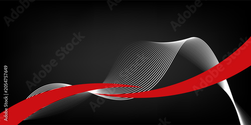 abstract metallic red black frame layout design sport innovation concept background