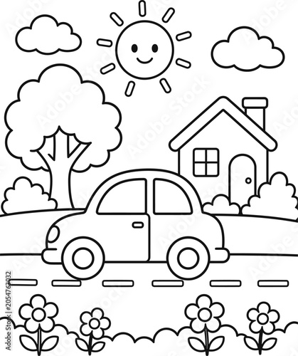Bold & Easy Coloring Pages