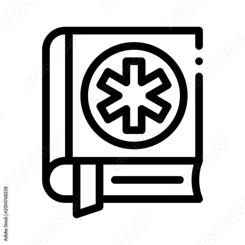 Canvas Print heidi line icon