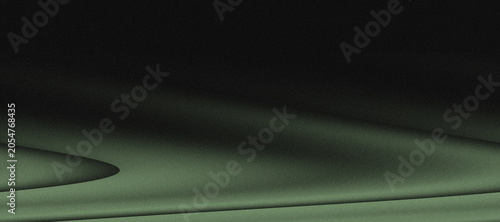 Moss Green Abstract Gradient Background with Soft Grainy Waves