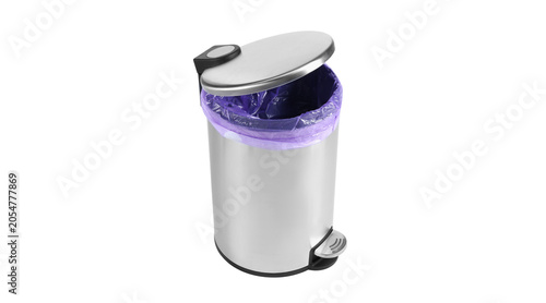 pedal trash bin, pedal bin, step trash can, step bin, waste bin, pedal trash bin png, pedal bin png,   ,isolated on transparent background