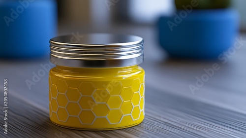 Small Yellow Jar in Sunlight / 日差しの中の黄色い小さなジャー