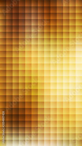 An abstract digital graphic featuring a continuous mosaic square grid pattern overlaying a smooth and modern gradient background.