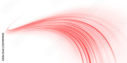 Obraz na płótnie Abstract speed racing track vector composition