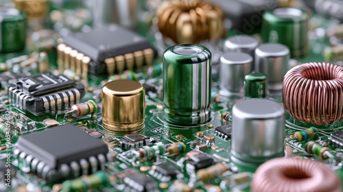 Passive Electronic Components on Advanced PCB