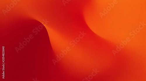 Vibrant abstract gradient of warm red and orange hues with smooth, flowing curves.