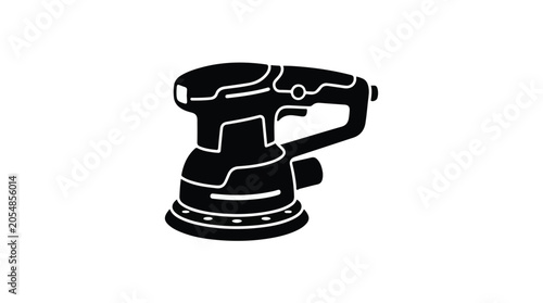 black electric sander tool icon
