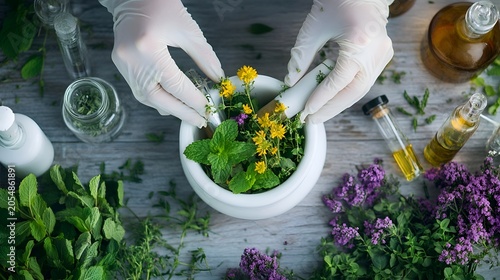 flowers in a vase
