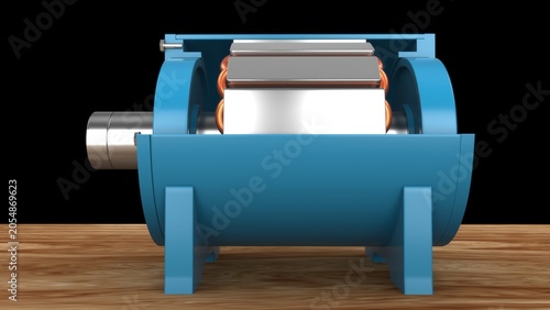 A motor is a machine that converts electrical or thermal energy into mechanical energy to produce motion.