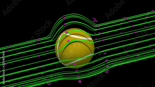 Фотография Ball air friction, known as aerodynamic drag, is a force that opposes the motion of a ball traveling through the air